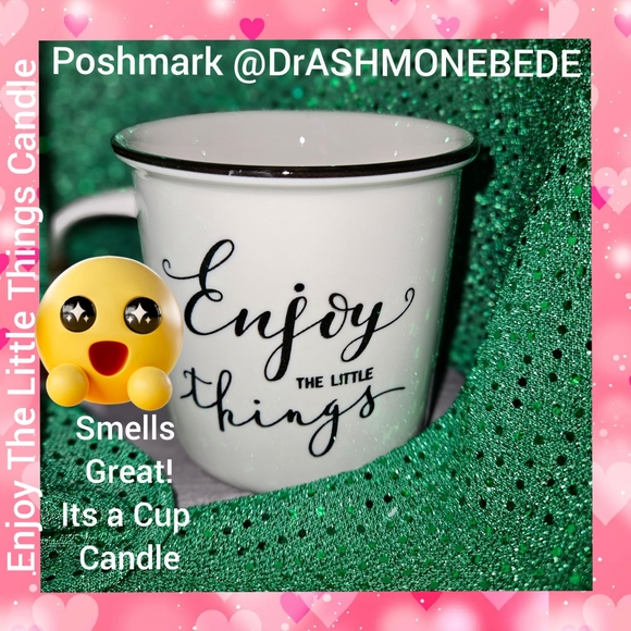 Coffee Mug Candle I Enjoy the Little Things - Picture 1 of 1